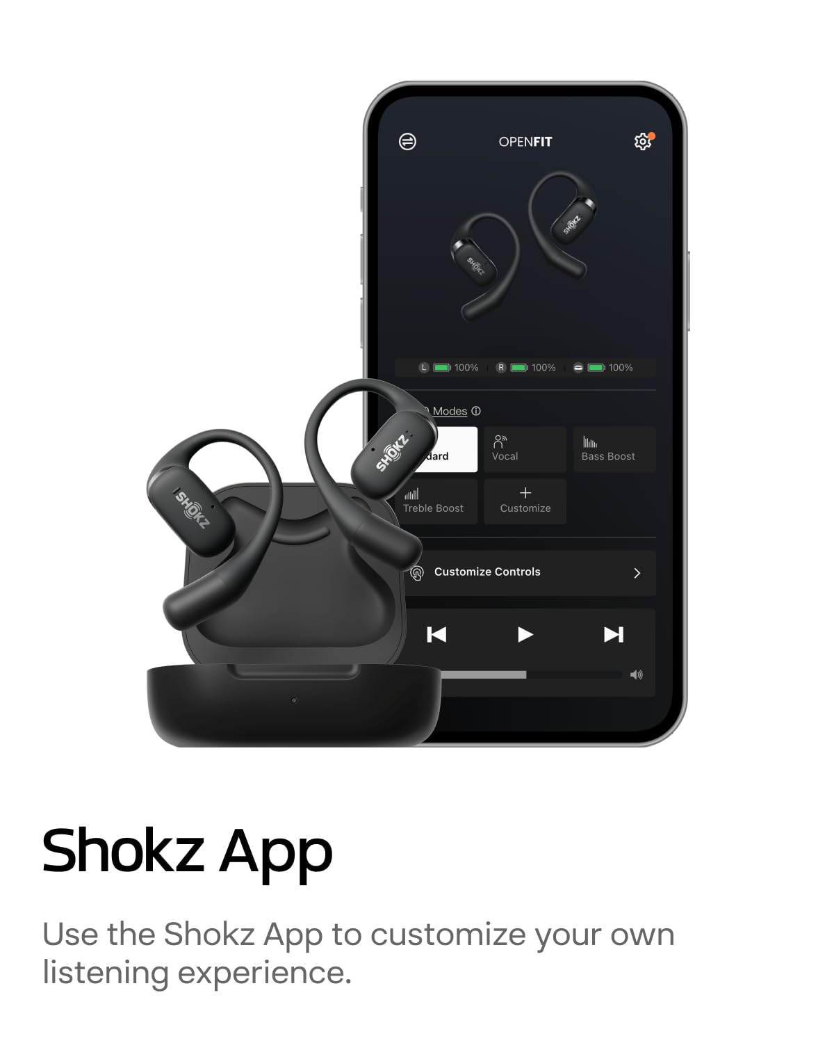 Amazon.com: SHOKZ OpenFit - Open-Ear True Wireless Bluetooth